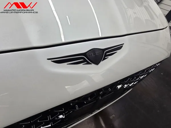 Genesis G70のカーラッピング事例|費用目安・仕上がり 施工写真 1-3