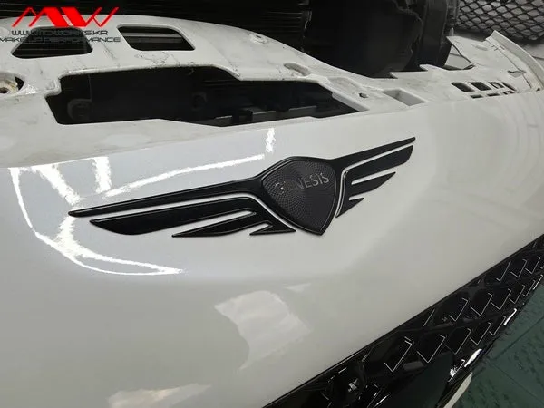 Genesis G70のカーラッピング事例|費用目安・仕上がり 施工写真 2-3
