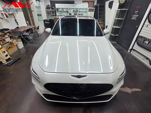 Genesis G70のカーラッピング事例|費用目安・仕上がり 施工写真 3-3