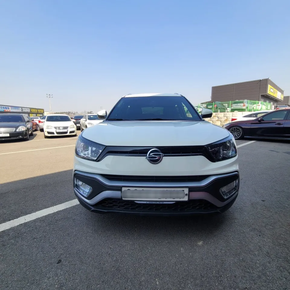 SsangYong Tivoli Air vinyl wrap installation result