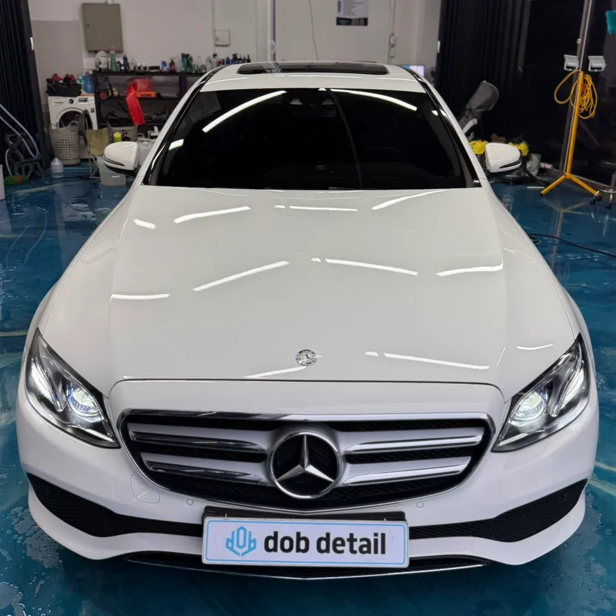 Mercedes-Benz E-Class Paint Correction & Glass Coating Review photo 1
