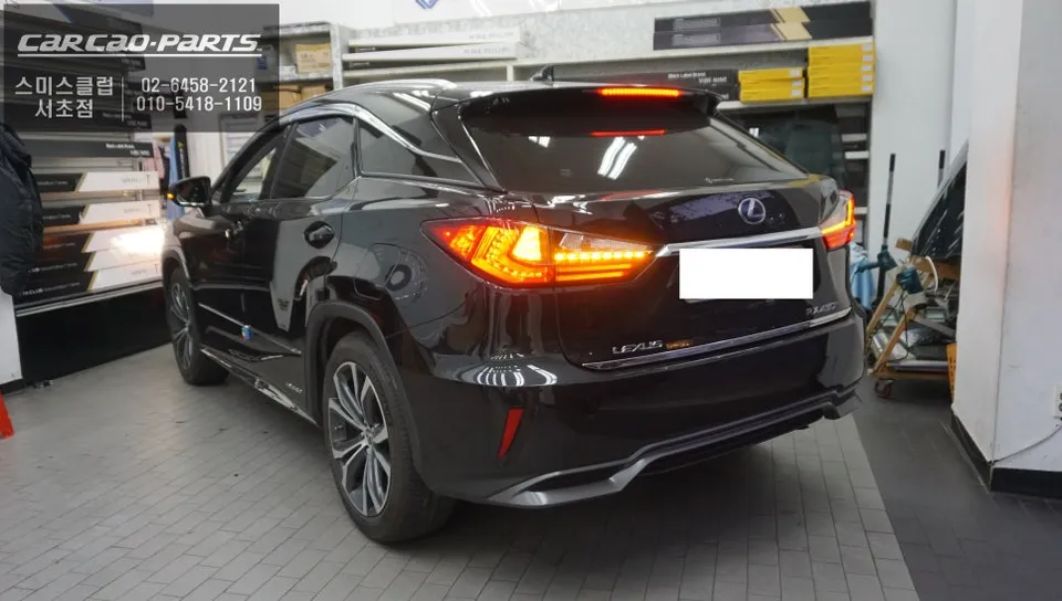 Lexus RX 450hのAndroid Auto・CarPlay取付事例 施工写真 1-2