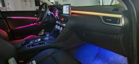 Genesis G70 ambient lighting - Genesis G70 Ambient Lighting Review: Non-Exposed Luxury photo 5