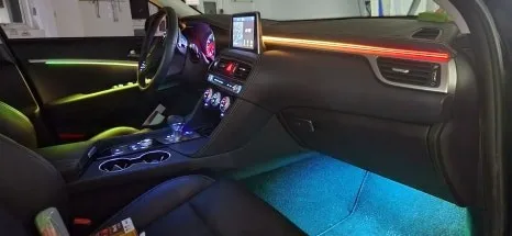Genesis G70 ambient lighting - Genesis G70 Ambient Lighting Review: Non-Exposed Luxury photo 6