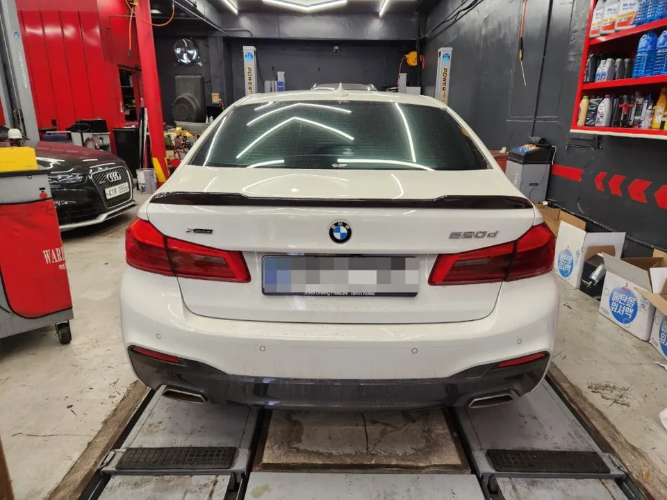 BMW 5 Series PPF施工事例｜韓国での実例紹介 施工写真 1-2