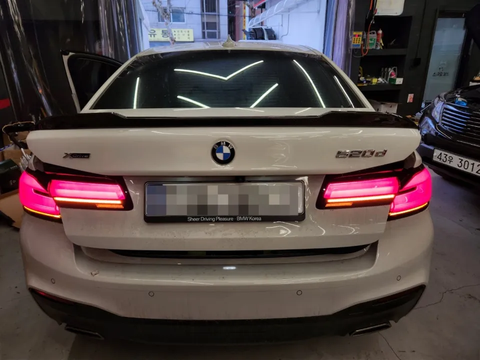 BMW 5 Series PPF施工事例｜韓国での実例紹介 施工写真 3-2