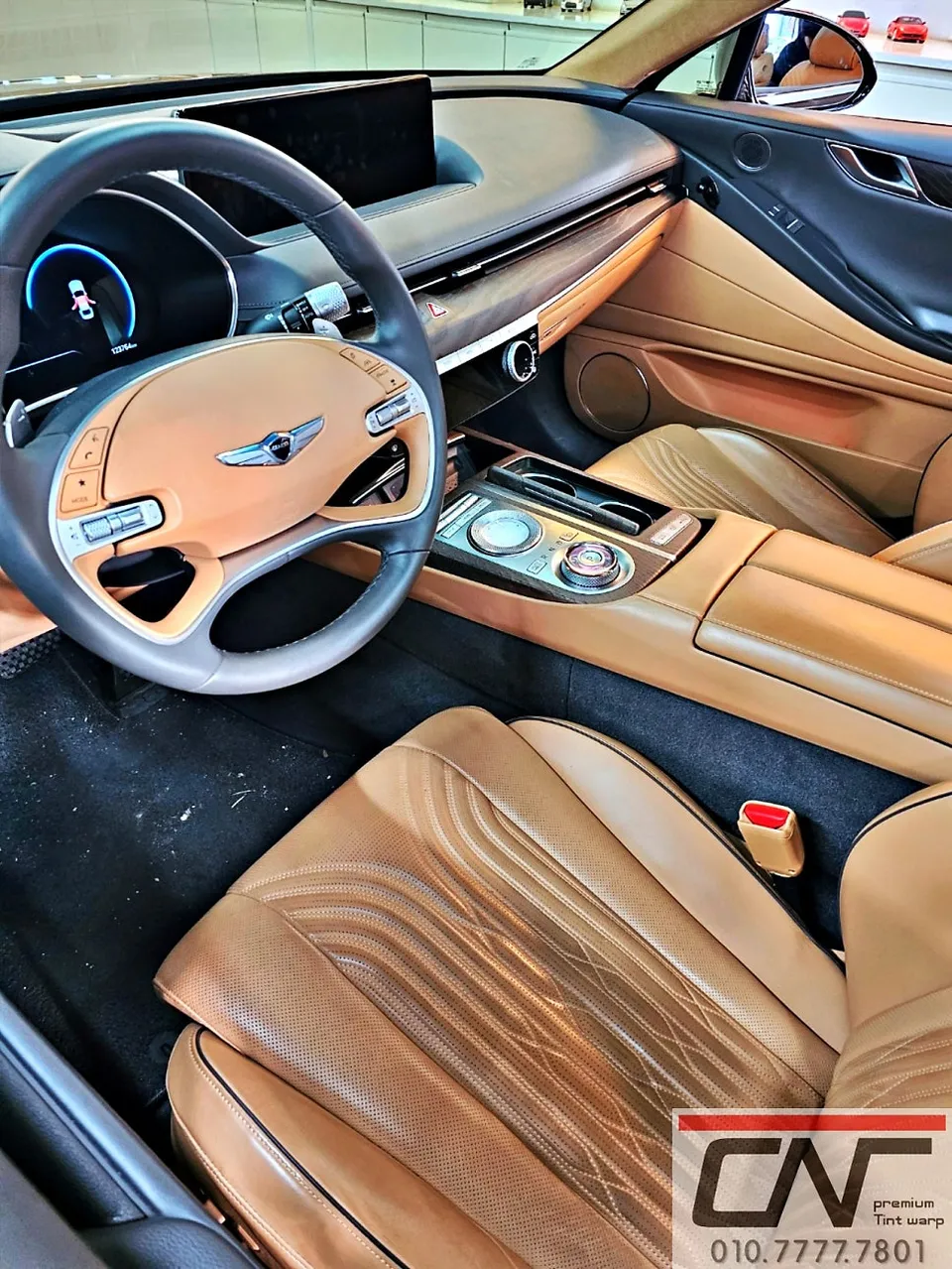 Genesis G80 paint correction installation result