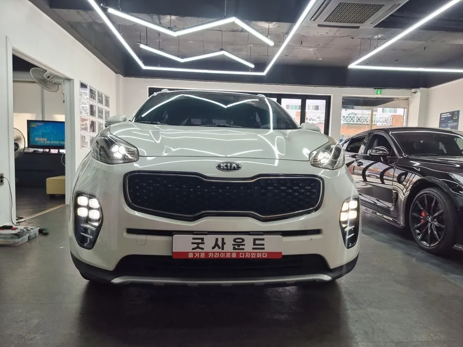 Kia Sportage QL android head unit installation result