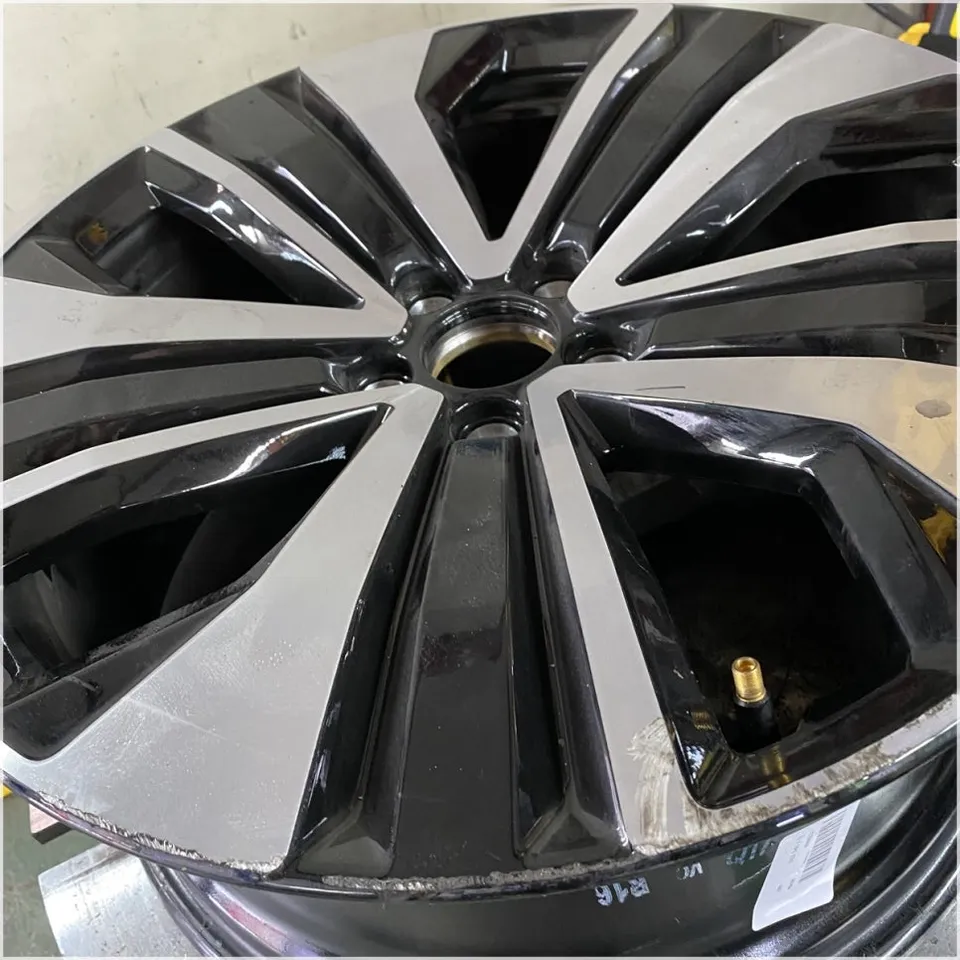 Volvo S60 wheel repair - Volvo S60 Wheel Repair Review: 3mm Deep Scratch Restoration photo 5