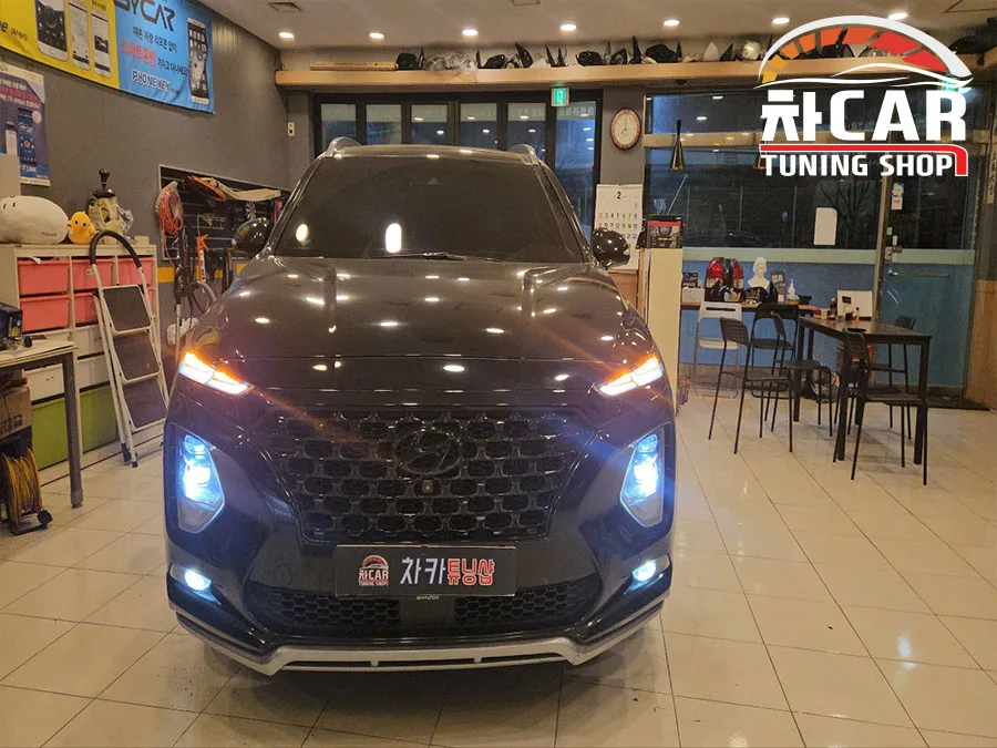 Hyundai Santa Fe TM lighting upgrade - Hyundai Santa Fe TM Moving Turn Signal Upgrade Review photo 3