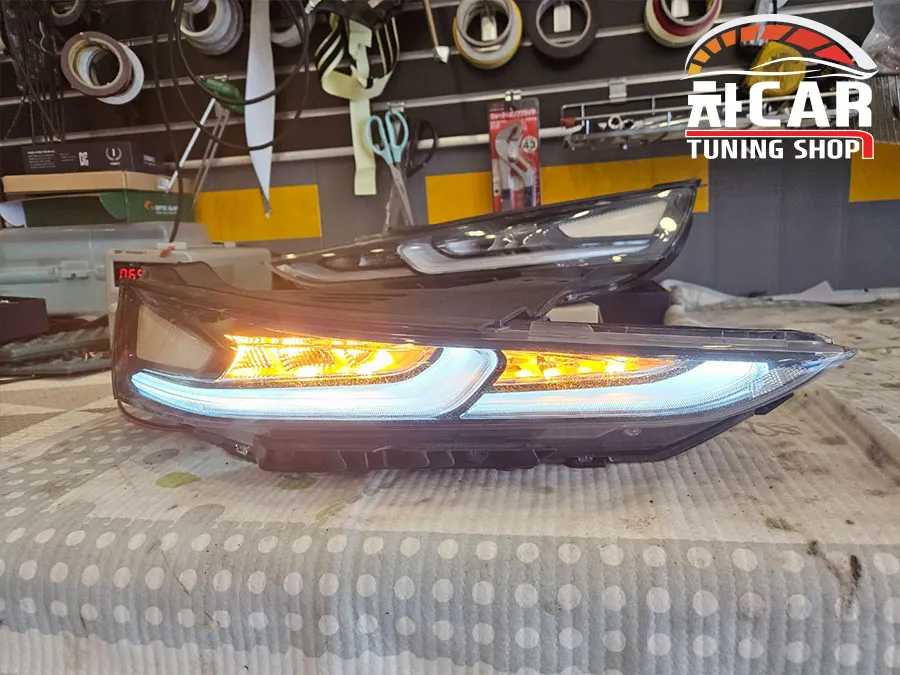 Hyundai Santa Fe TM lighting upgrade - Hyundai Santa Fe TM Moving Turn Signal Upgrade Review photo 4