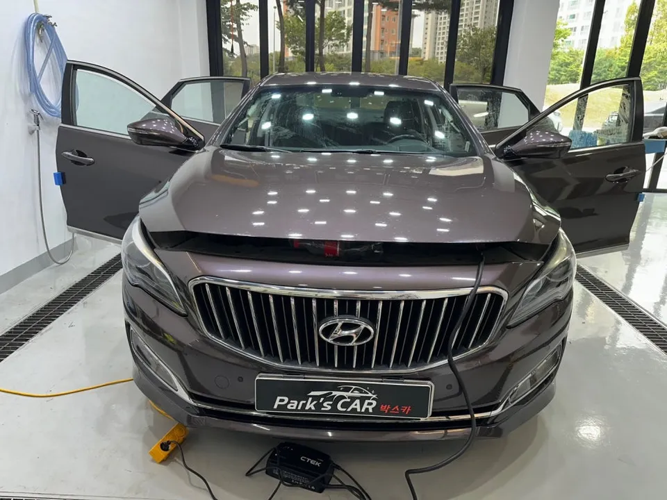 Hyundai Aslanのカーフィルム施工事例｜費用目安・仕上がり 施工写真 3-2