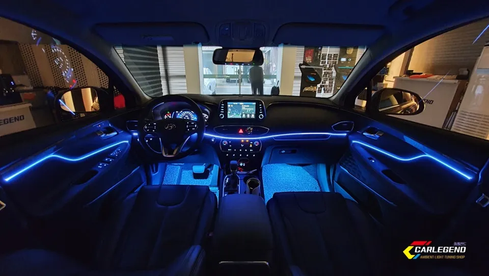 Hyundai Santa Fe TM ambient lighting - Hyundai Santa Fe TM Ambient Lighting Review — Enhanced Night Driv photo 4