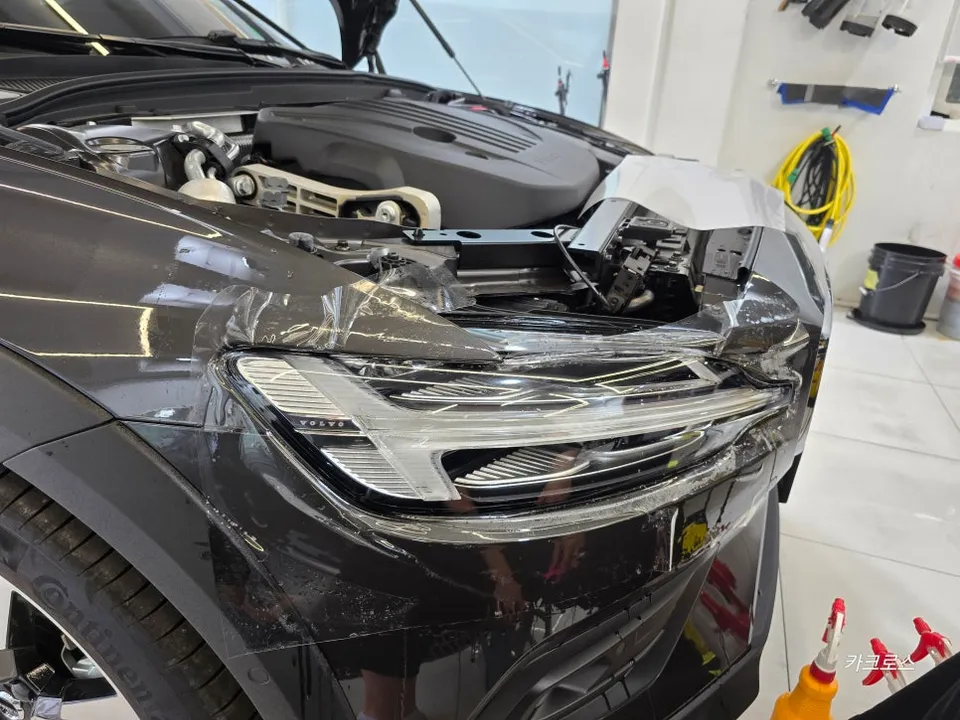 Volvo V60のPPF施工事例|費用目安と仕上がり 施工写真 3-1