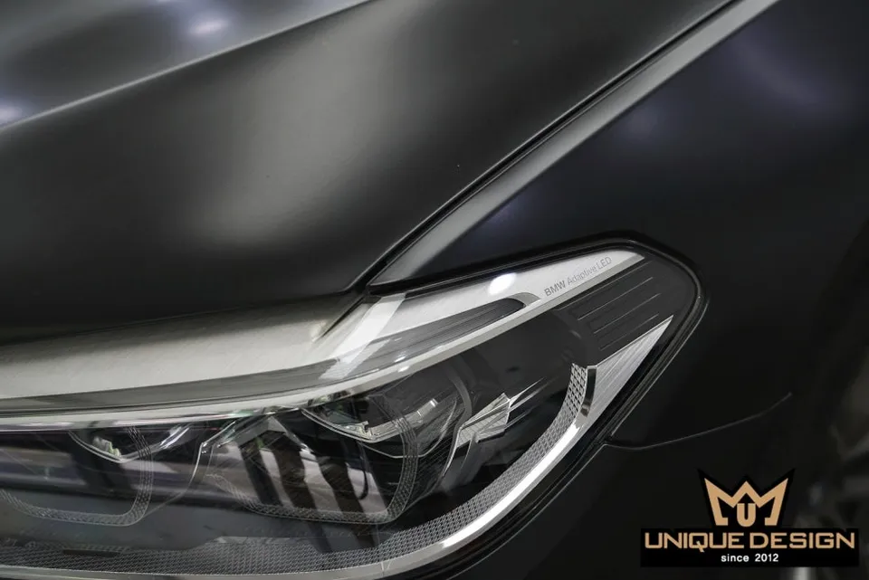 BMW 5 Series G30 vinyl wrap - BMW G30 5 Series Vinyl Wrap Removal Review photo 6