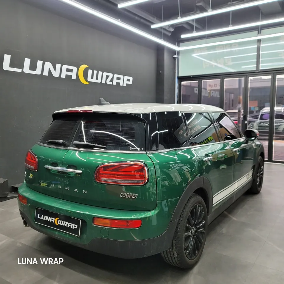 MINI Clubmanのカーラッピング事例｜費用目安・仕上がり 施工写真 1-2