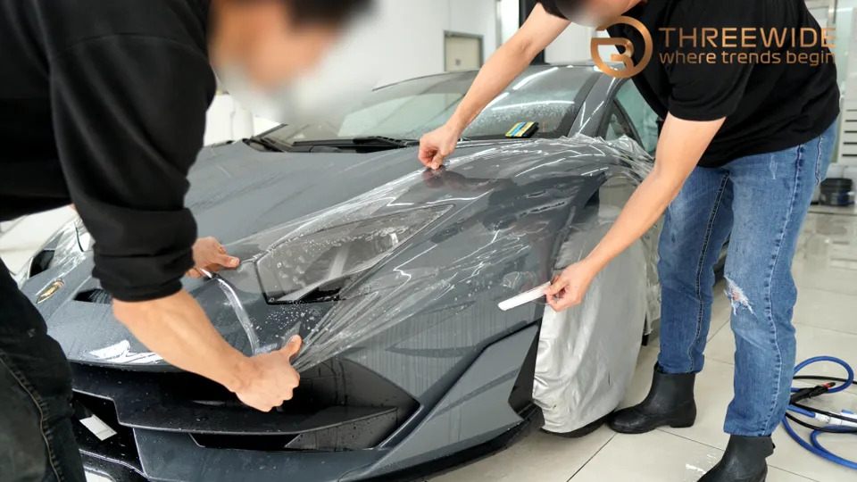 Lamborghini Aventador PPF施工事例|費用目安・仕上がり 施工写真 2-3