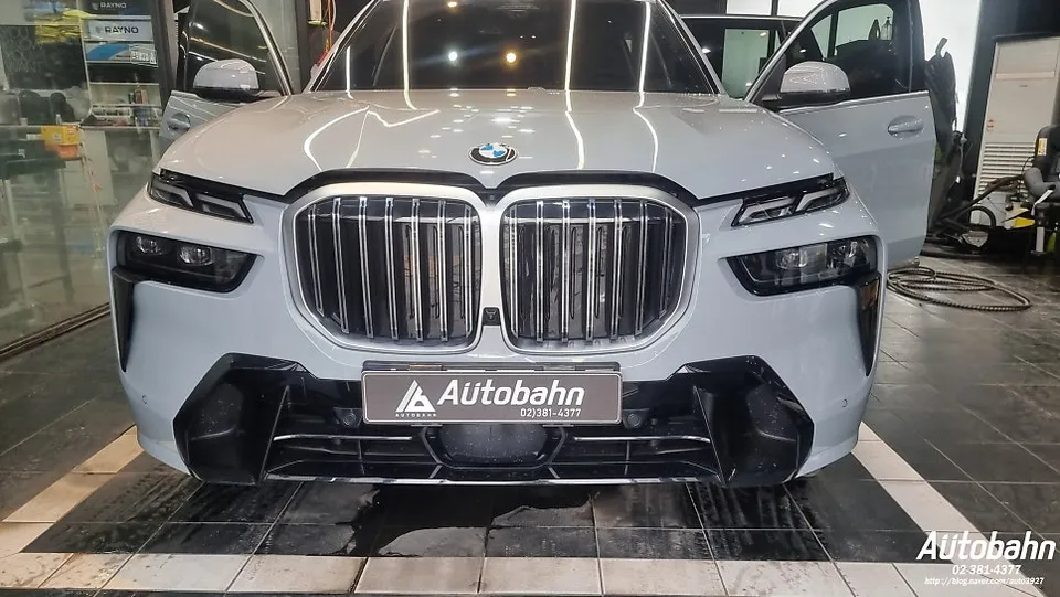 BMW X7 ceramic coating installation result