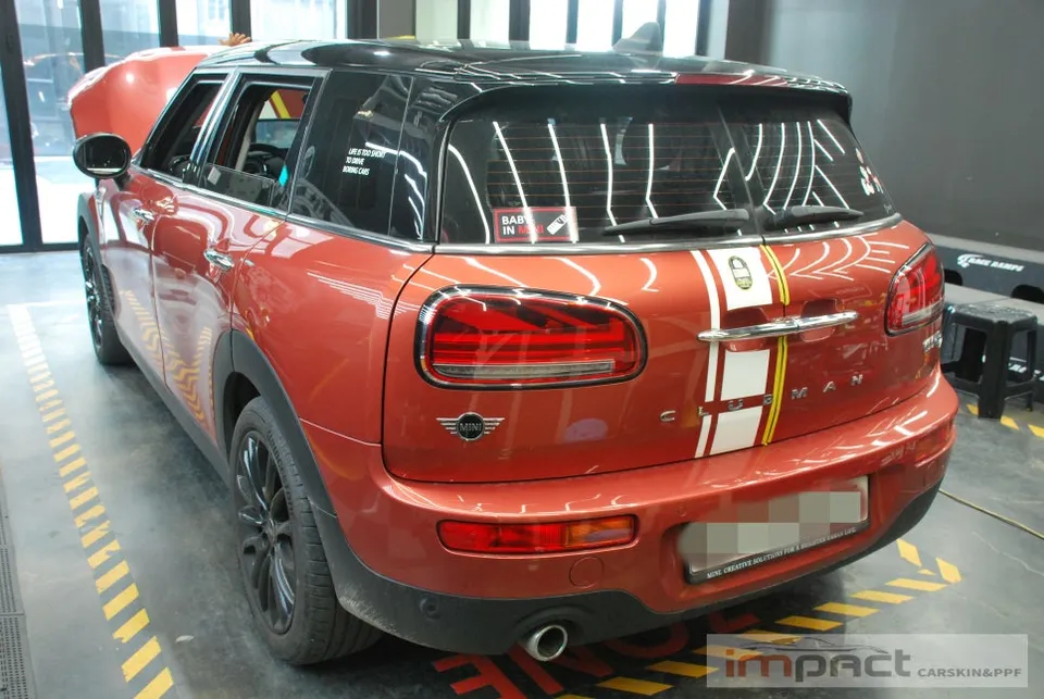 MINI Clubmanのカーラッピング事例｜バイパーライン施工 写真