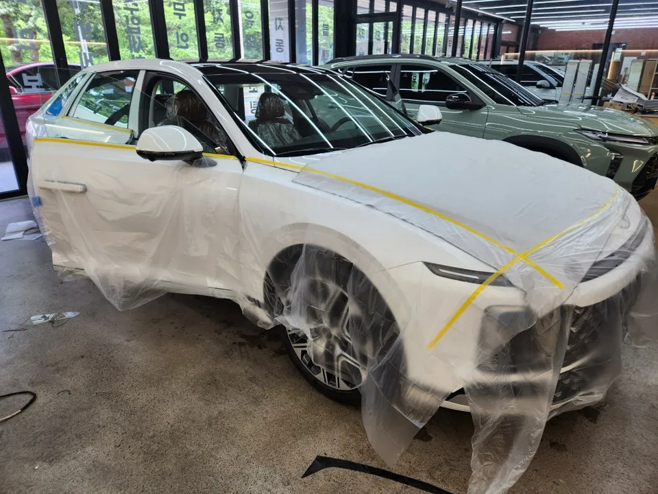 Hyundai AzeraのPPF施工事例｜費用目安と仕上がり 施工写真 3-3