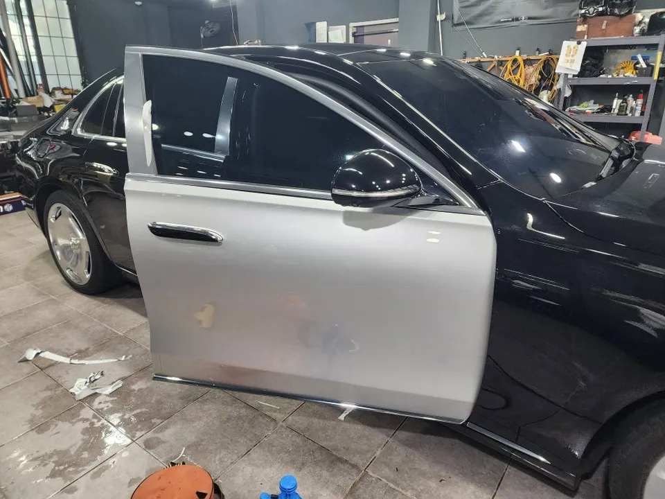 Maybach S580 デュオトーンPPF施工事例｜費用目安・仕上がり 施工写真 2-3