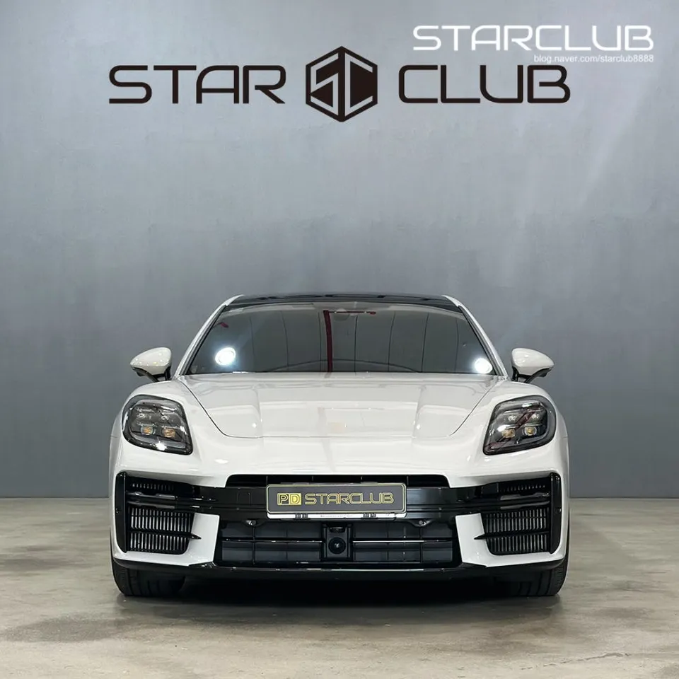 Porsche Panamera body kit installation result