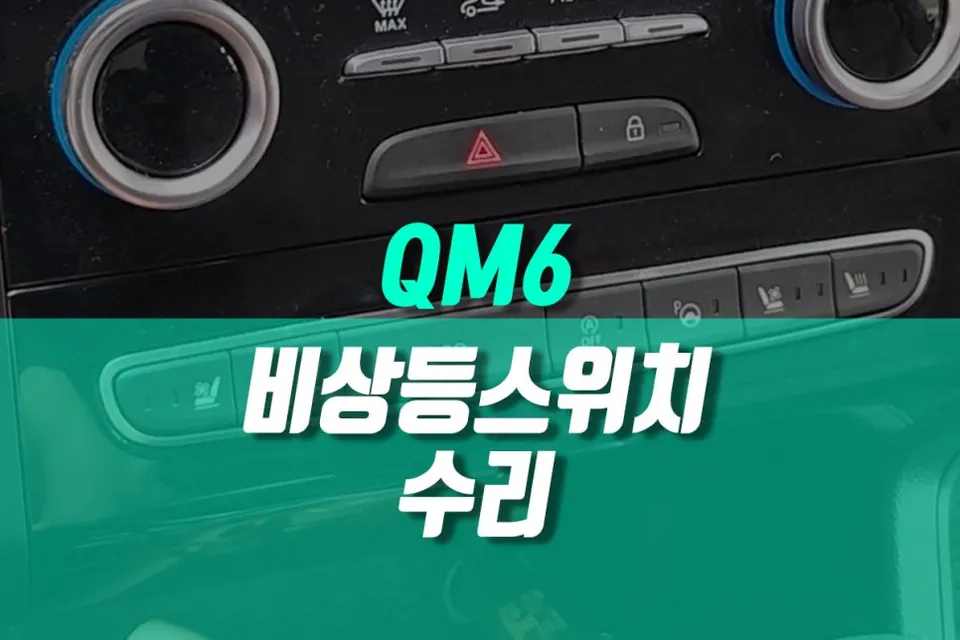 Renault Korea QM6 body repair installation result