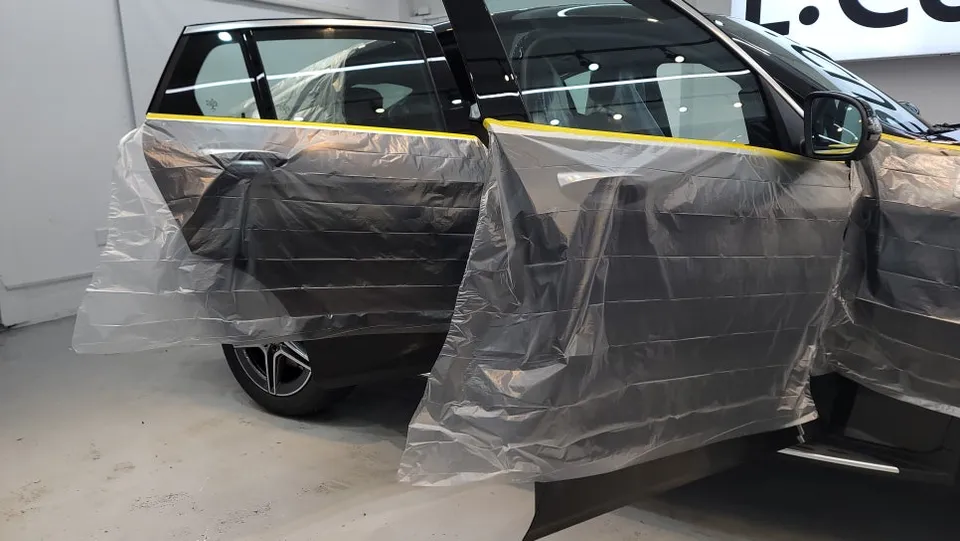 Mercedes-Benz GLC PPF施工事例|費用目安と仕上がり 施工写真 1-3