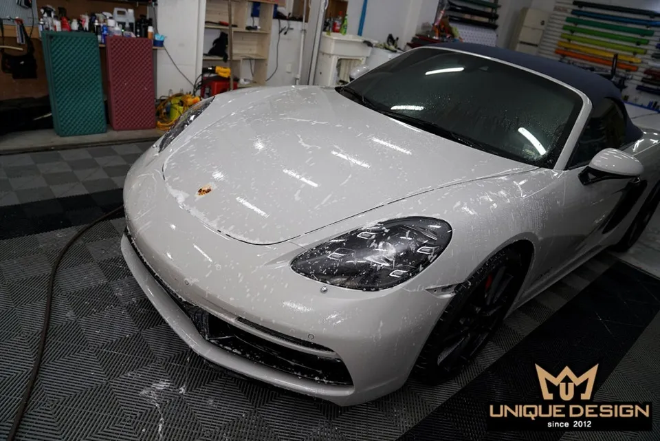 ポルシェ 718 Boxster GTS PPF施工事例｜費用目安・仕上がり 施工写真 4