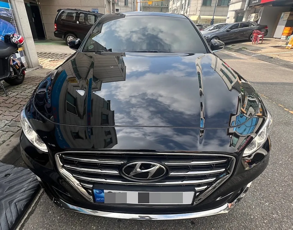Hyundai Grandeur IG android head unit installation result