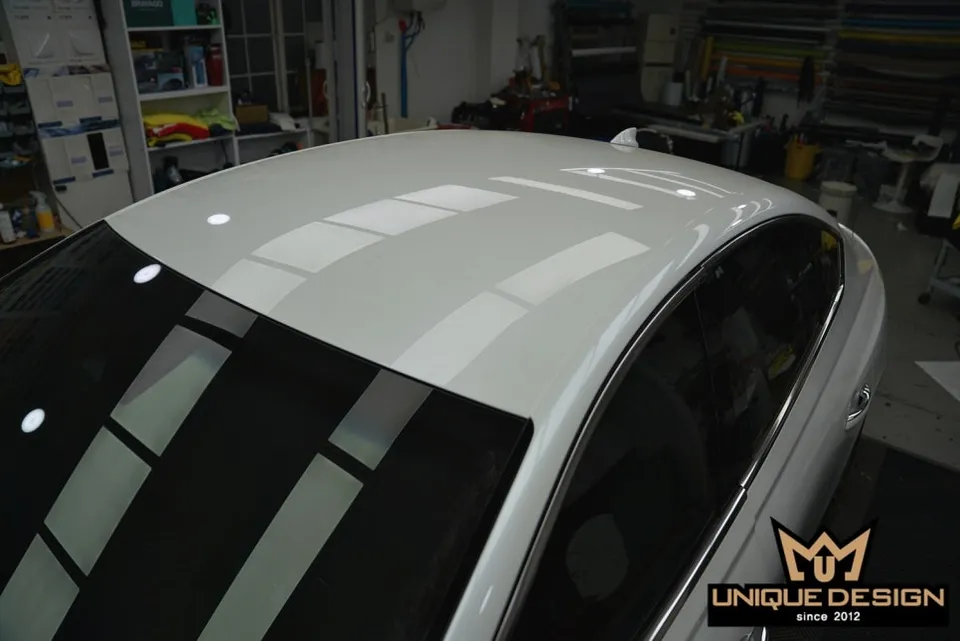 Genesis G80 ppf - Genesis G80 PPF & Roof Wrap Review - Glossy Finish photo 4