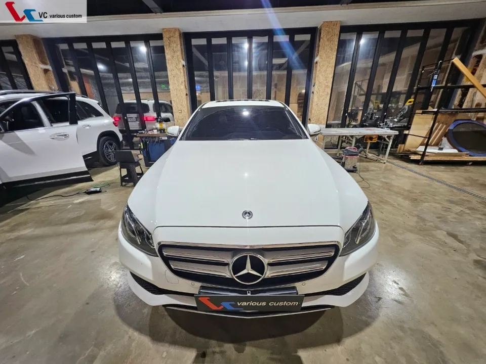 Mercedes-Benz E-Class W213 seat ventilation installation result