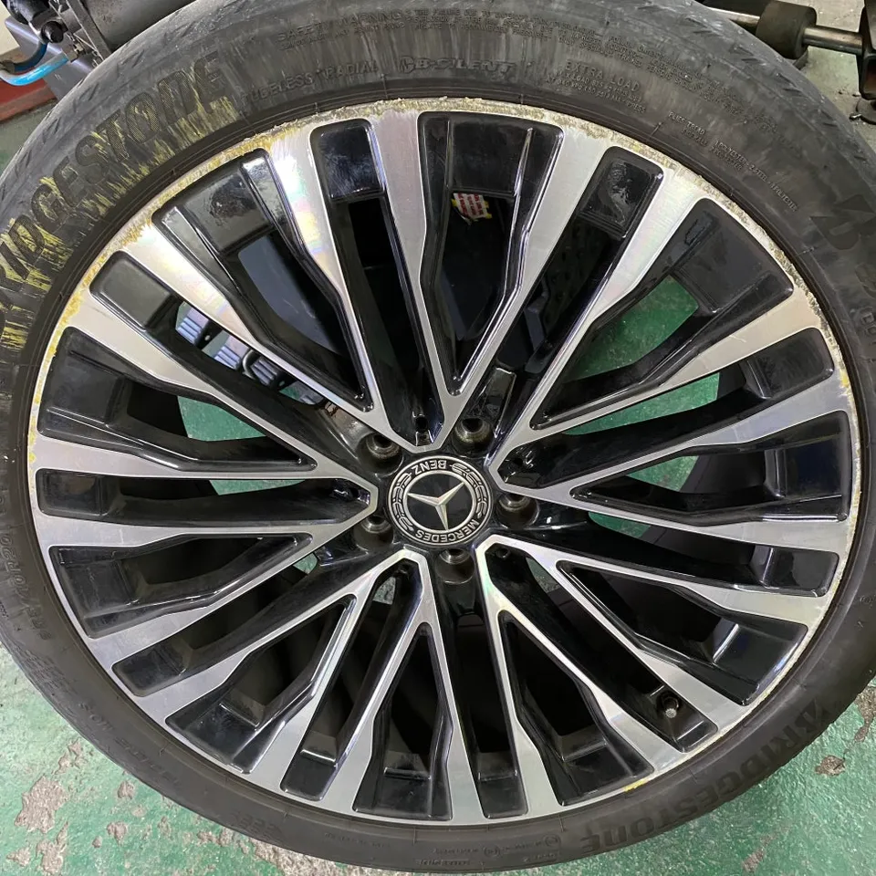 Mercedes-Benz S500 W223 wheel repair - Mercedes-Benz S500 Wheel Repair Review — Same-Day Finish photo 4