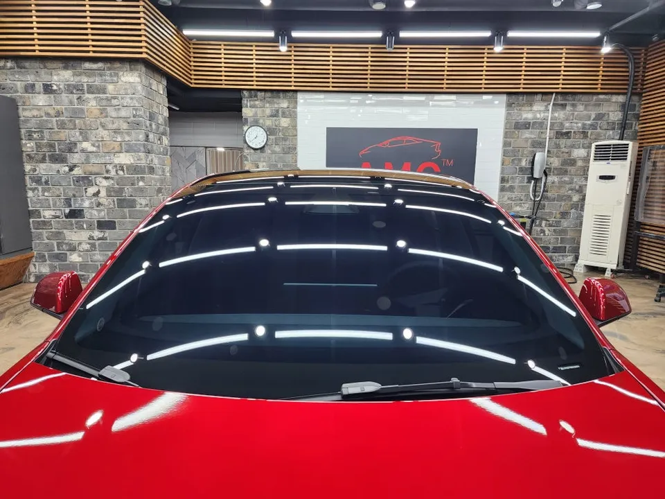 Tesla Model 3 PPF施工事例:韓国での実例と費用目安 施工写真 2-3