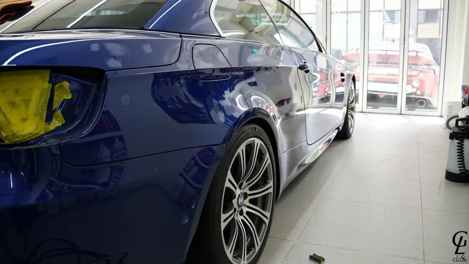 BMW M3のカーフィルム施工事例｜費用目安・仕上がり 施工写真 1-3