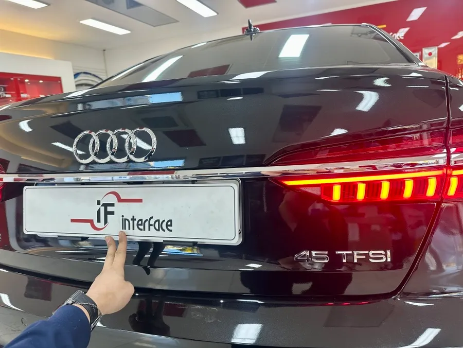 Audi A6 ambient lighting - Audi A6 Ambient Lighting Review: B&O Speaker Upgrade photo 4