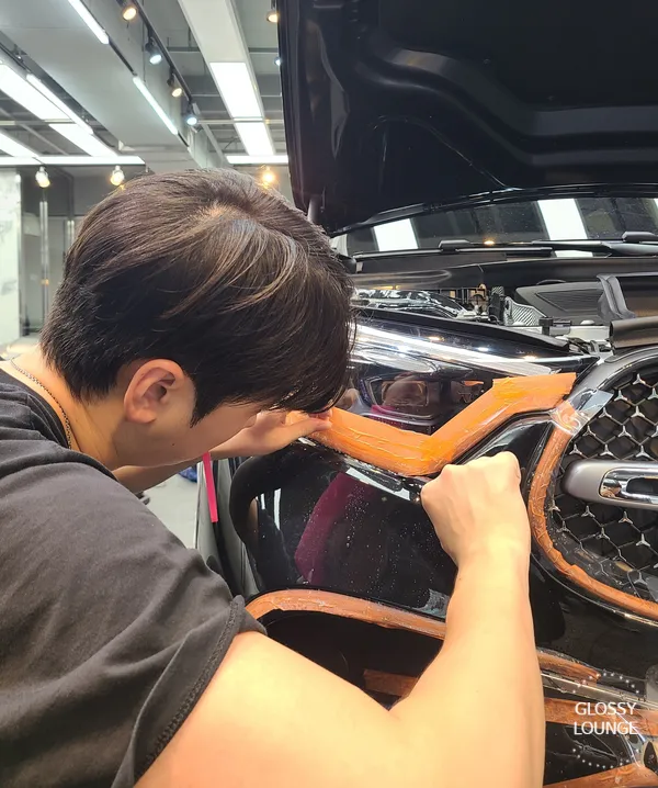 Mercedes-Benz GLC 300のPPF施工事例|費用目安・仕上がり 施工写真 1-2