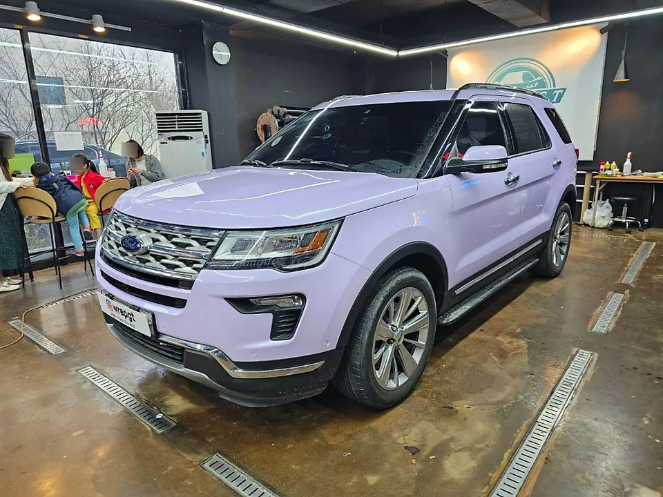 Ford Explorer vinyl wrap - Ford Explorer Vinyl Wrap Review: StellaLou Purple photo 4