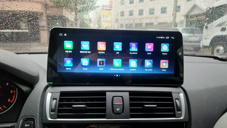 BMW 1 Series F20のAndroid Auto・CarPlay取付事例 施工写真 2-2