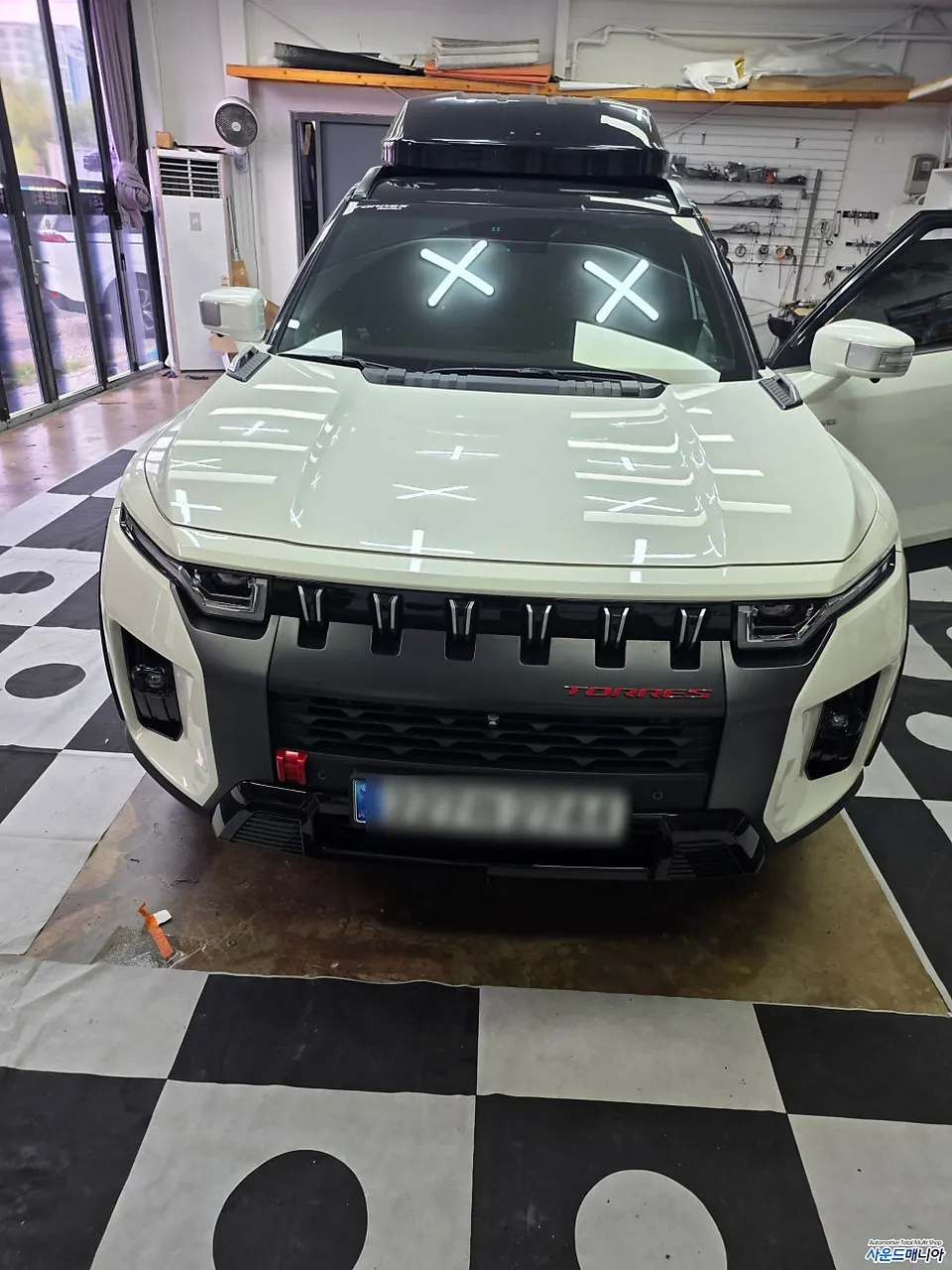 KG Mobility Torres surround view camera installation result