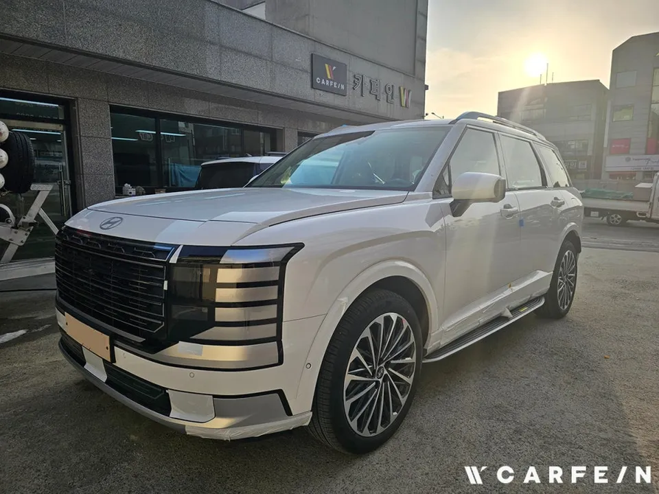 Hyundai Palisadeのカーフィルム施工事例|費用目安・仕上がり 施工写真 1-1