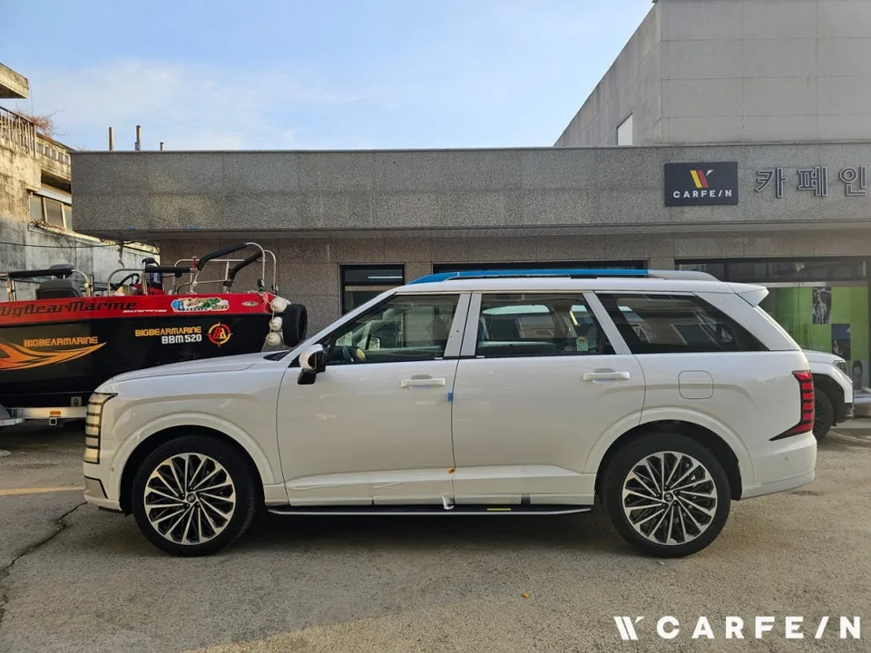 Hyundai Palisadeのカーフィルム施工事例|費用目安・仕上がり 施工写真 1-3