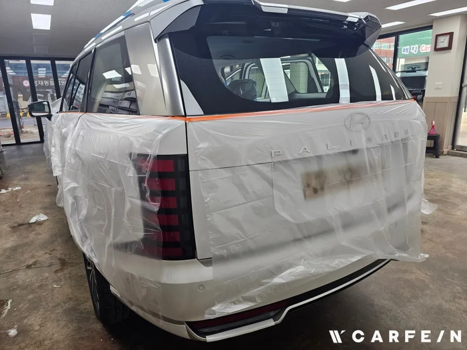 Hyundai Palisadeのカーフィルム施工事例|費用目安・仕上がり 施工写真 3-3