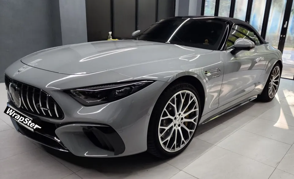 Mercedes-Benz SL63 AMG PPF施工事例|費用目安・仕上がり 施工写真 2-1