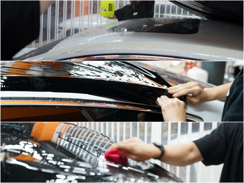 Audi A7 ppf - Audi A7 PPF Roof Wrap Review: Black PPF vs. Standard Wrap photo 5