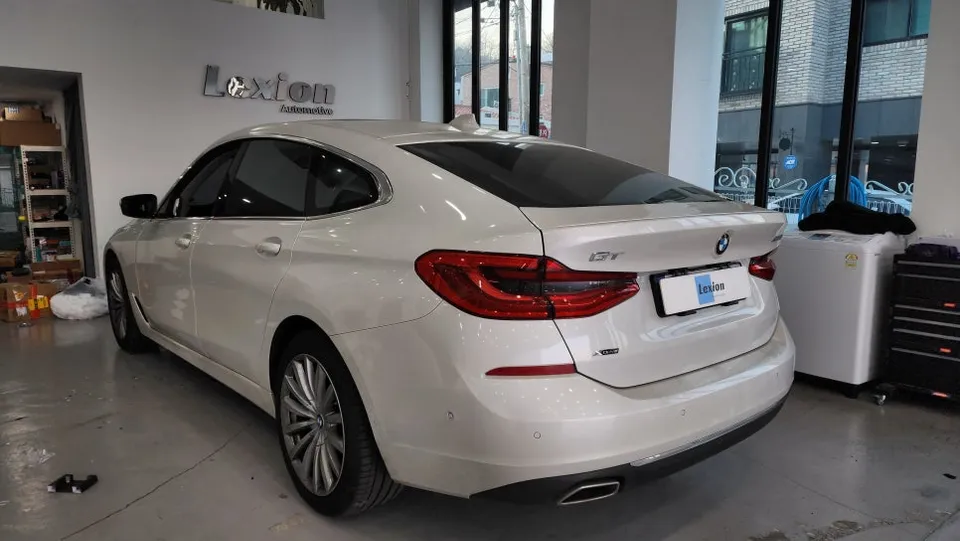 BMW 6 Series GT surround view camera installation result