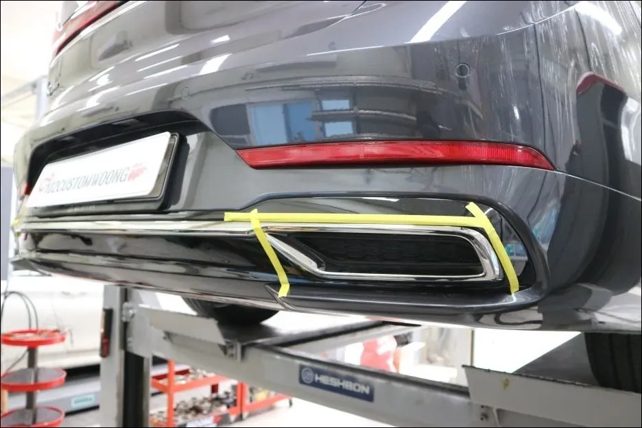Kia K7 exhaust upgrade - Kia K7 Exhaust Upgrade Review: AMG Muffler Tip Dress-Up photo 3
