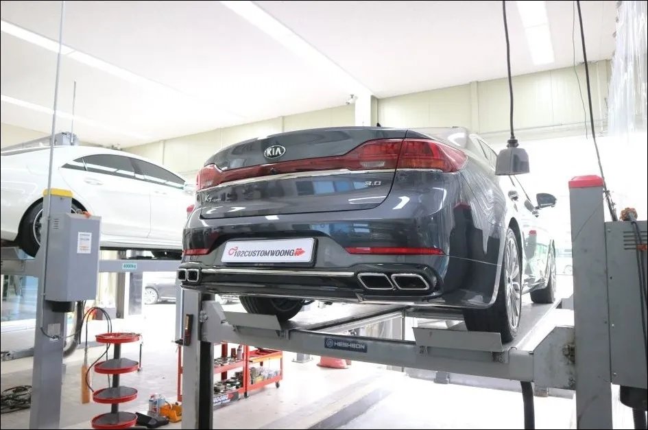 Kia K7 exhaust upgrade - Kia K7 Exhaust Upgrade Review: AMG Muffler Tip Dress-Up photo 8