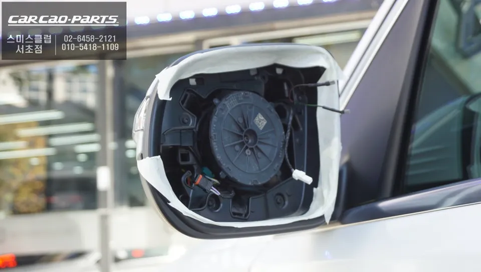 Mercedes-Benz GLS580 oem options - Mercedes-Benz GLS580 Wide Angle Mirror Upgrade Review photo 3