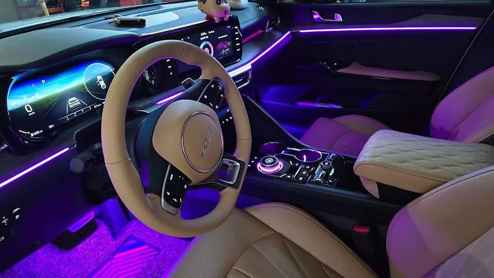Kia K5 DL3 Ambient Lighting Review: Cost & Results